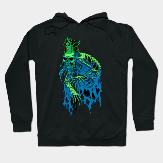 Lich King - Master Of Dust (green version) Hoodie by tommartinart